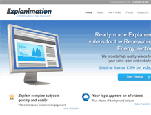 Tablet Screenshot of explanimation.net